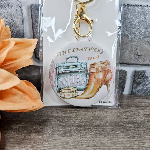 NWT Double Sided Keychain Mirrors - Picture 2 of 7